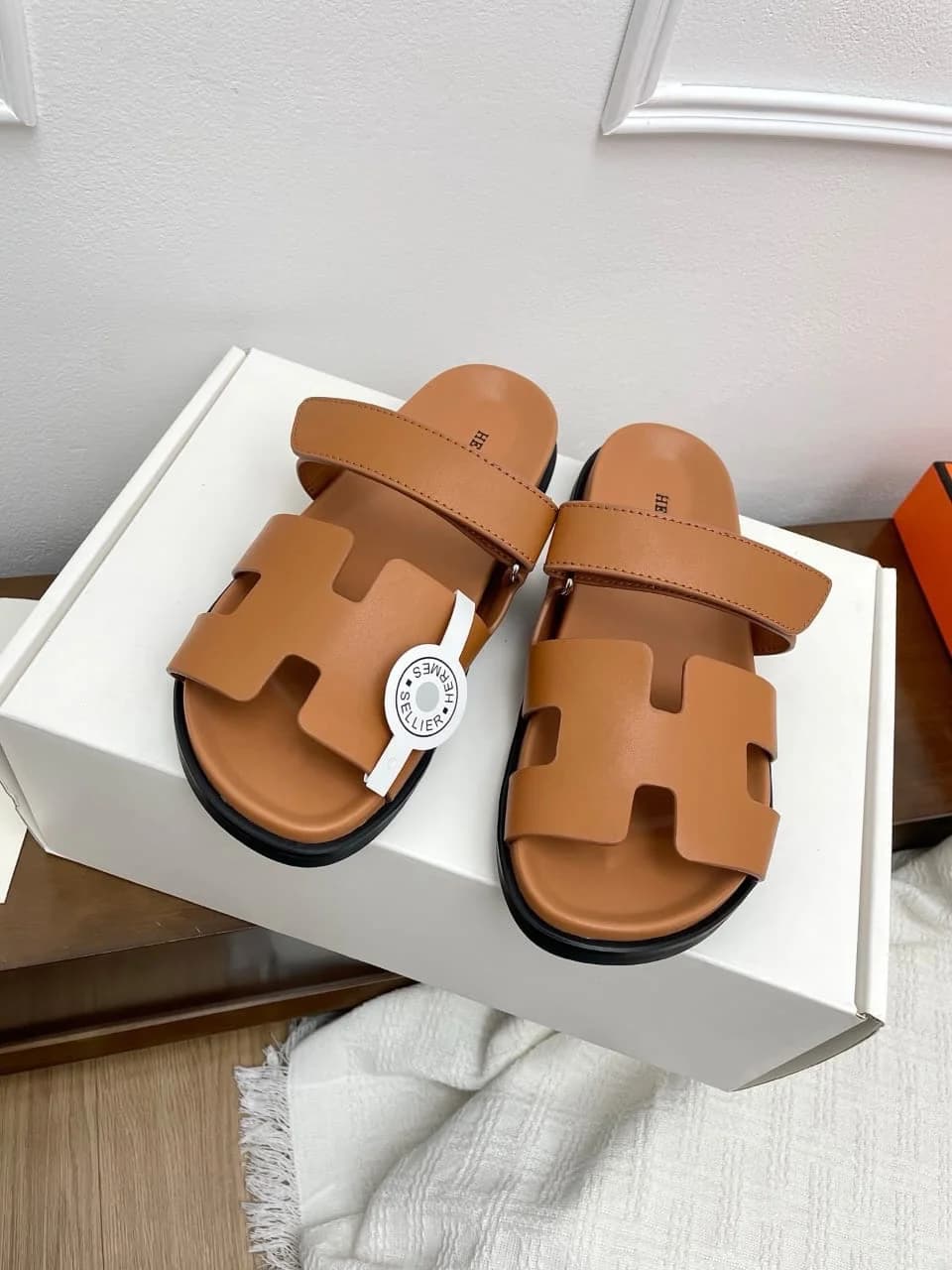 Hermes Slippers