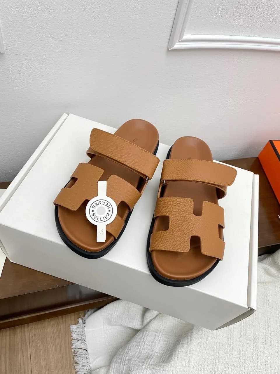 Hermes Slippers