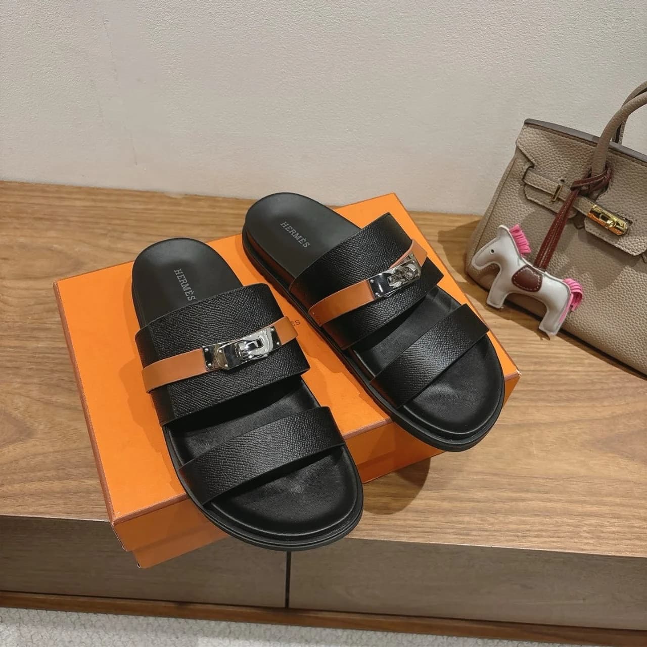 Hermes Slippers