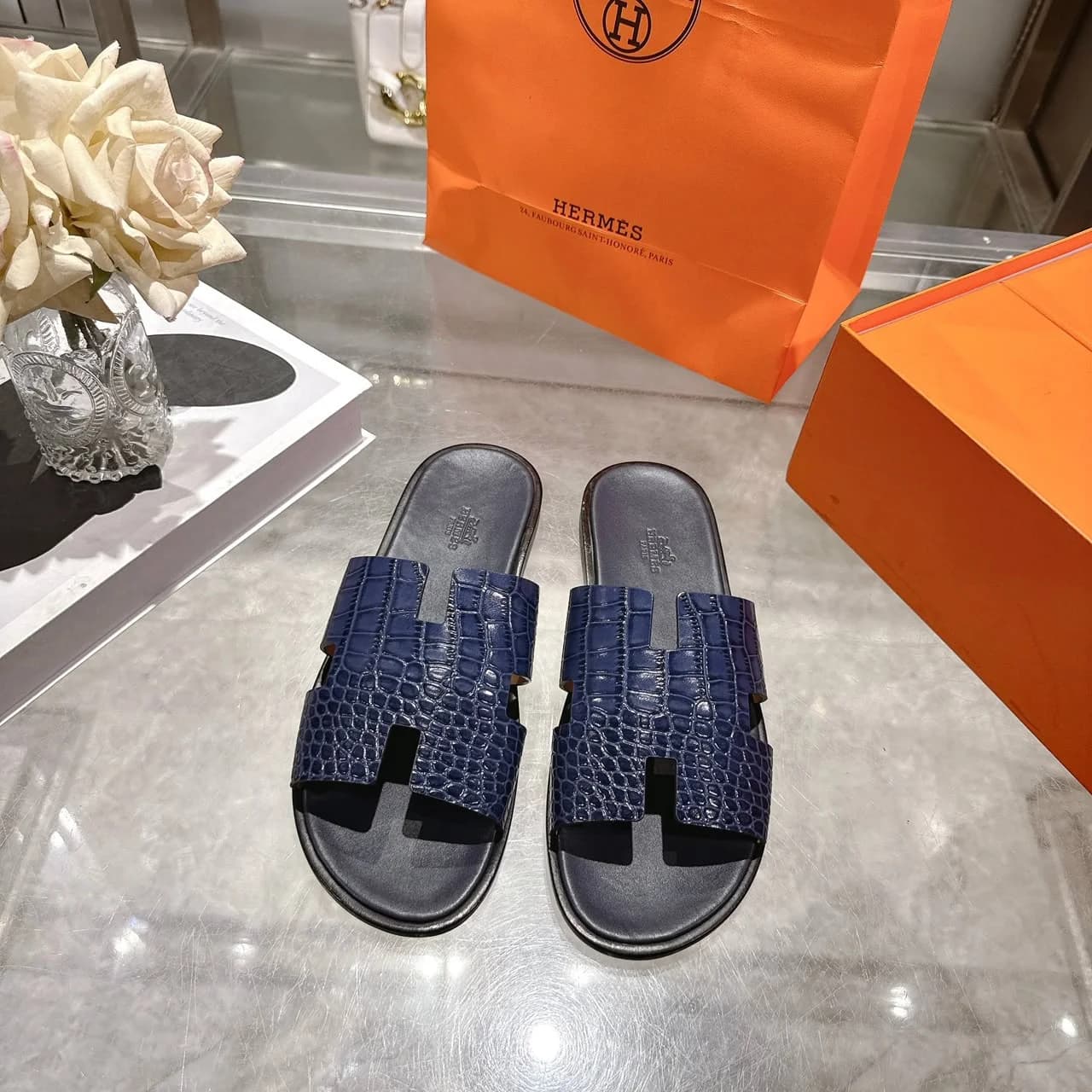 Hermes Slippers