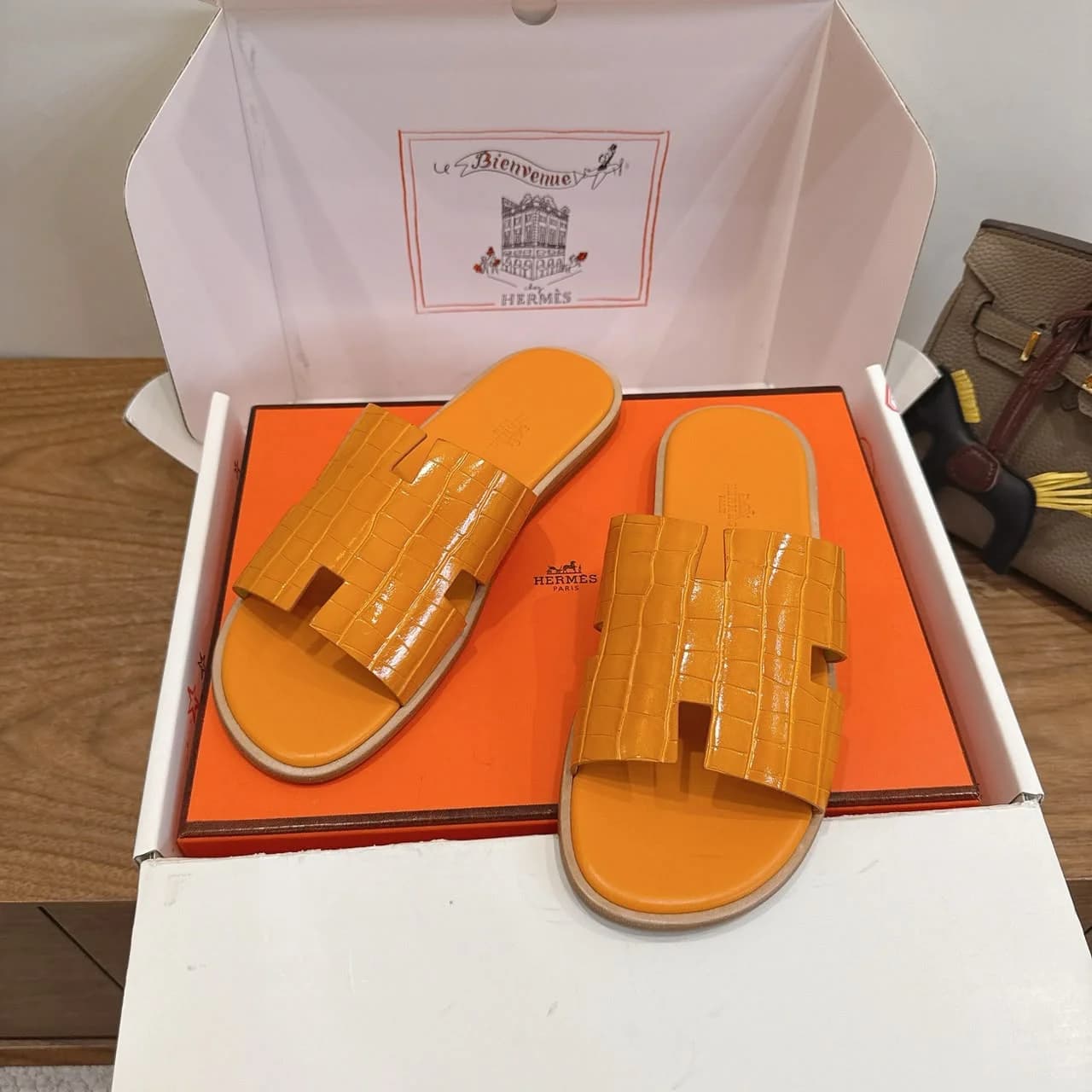 Hermes Slippers