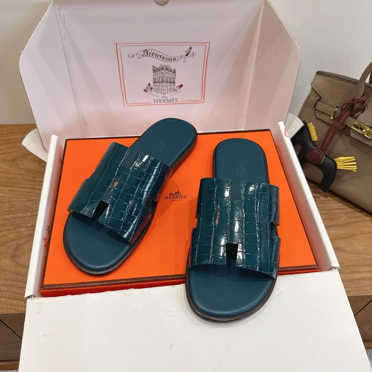 Hermes Slippers