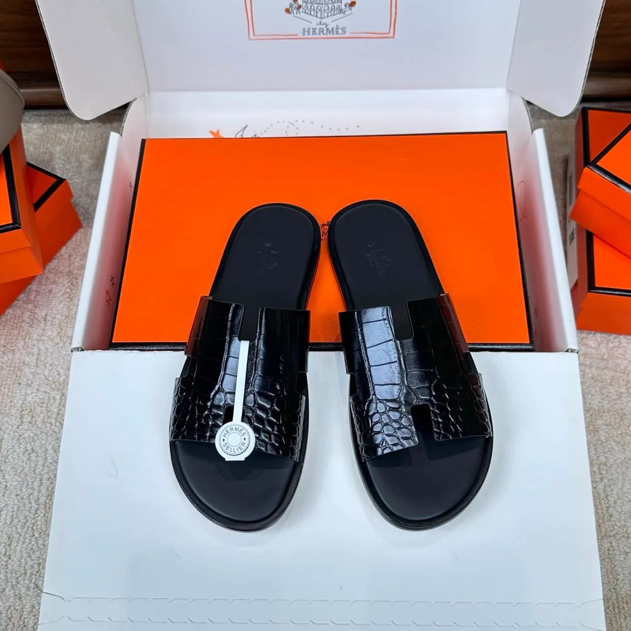 Hermes Slippers