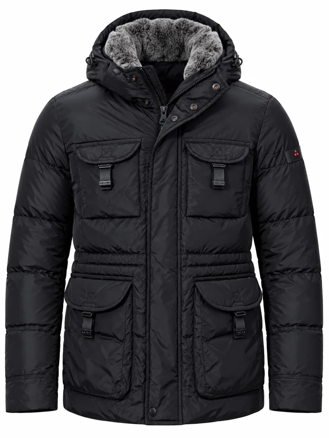 Peuterey Exclusieve Parka — Zwart