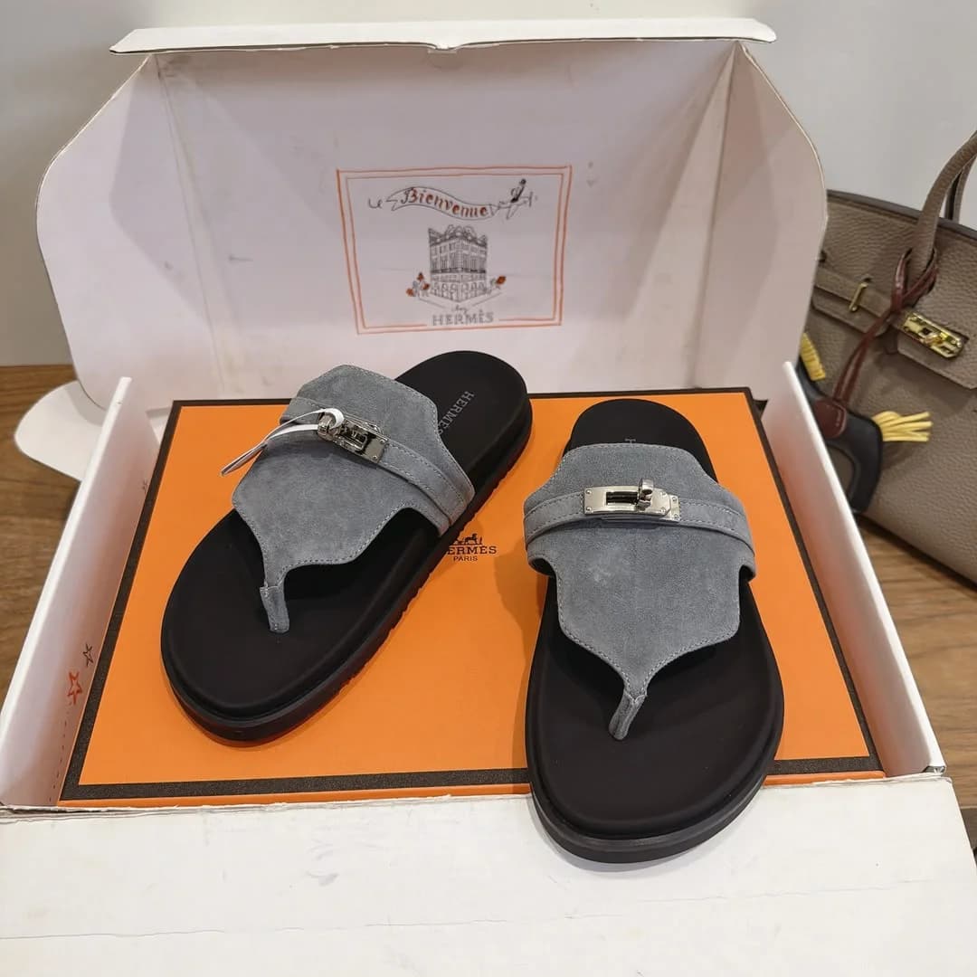 Hermes Slippers