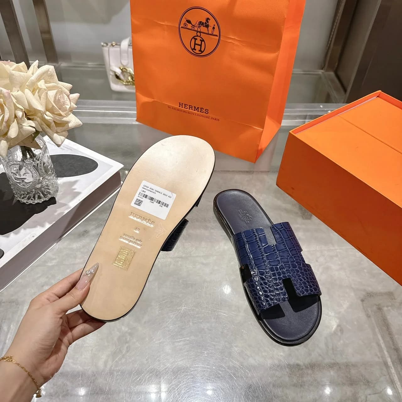 Hermes Slippers foto 4