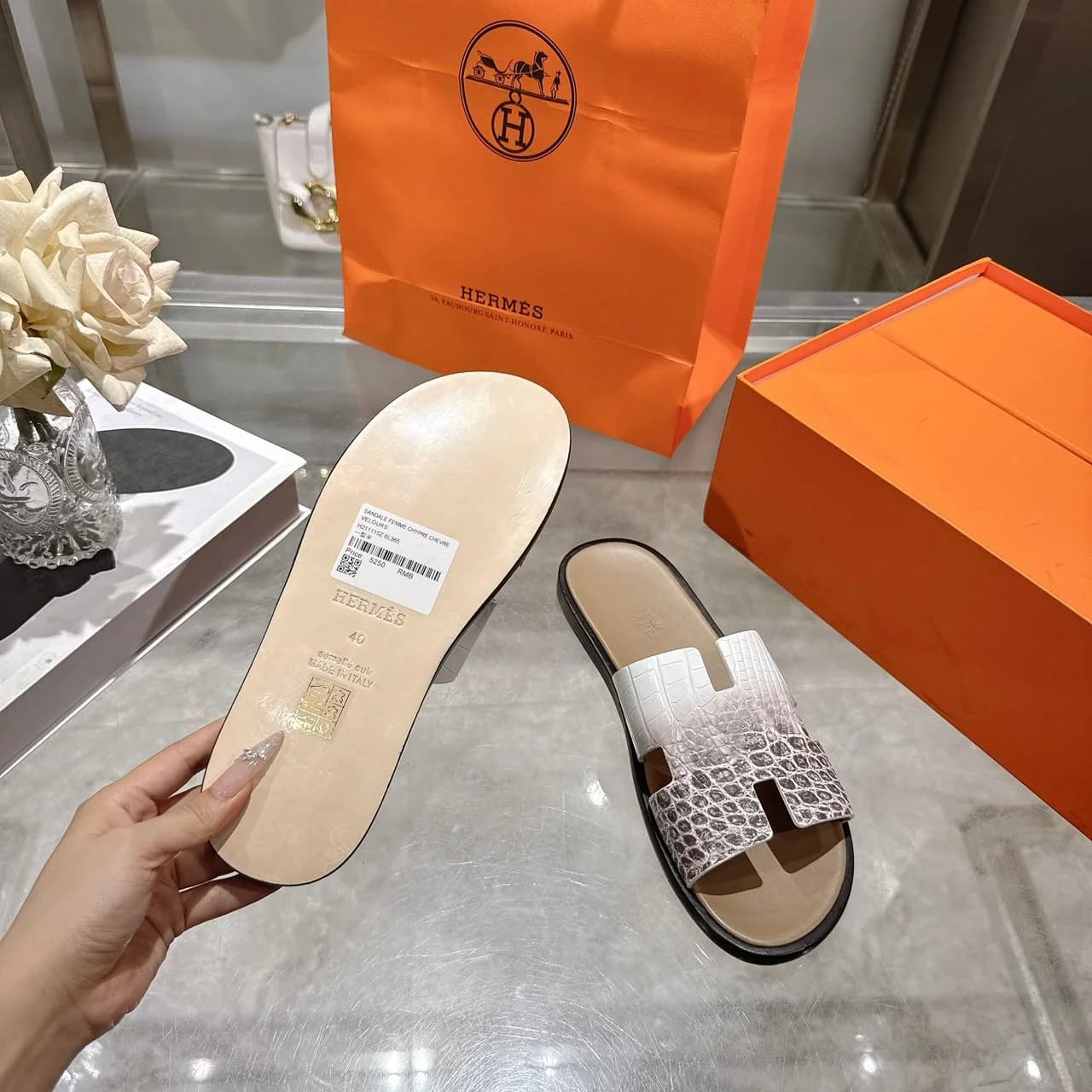 Hermes Slippers foto 4